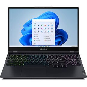 Lenovo 82JW00BHUS, Legion 5 - Gaming Laptop - 15.6" FHD - AMD Ryzen 5 5600H - 8GB DDR4 RAM - 512GB NVMe TLC SSD - NVIDIA GeForce RTX 3050 Ti Graphics - Windows 11 Home - Phantom Blue