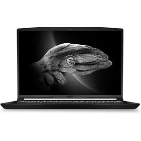 كمبيوتر محمول MSI Creator M16 الاحترافي: شاشة 16 بوصة QHD+ 60 هرتز 100% DCI-P3، Intel Core i7-11800H، NVIDIA GeForce RTX 3050، ذاكرة الوصول العشوائي 16 جيجابايت، 512 جيجابايت NVME SSD، Win10 PRO، أسود (A11UD-672) in Kuwait