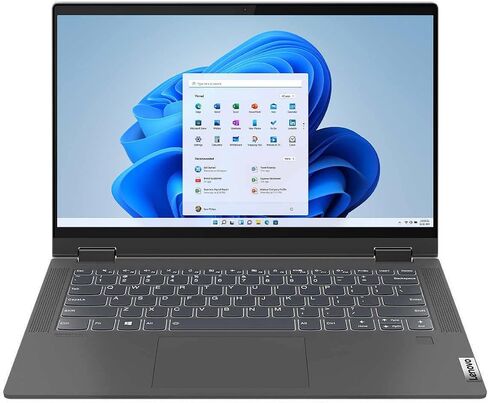 كمبيوتر محمول Lenovo Flex 5 2 في 1 يعمل باللمس، شاشة 14 بوصة 2K تعمل باللمس 16:10 QHD (2240 ​​× 1400)، معالج AMD Ryzen 7 5700 حتى 4.3 جيجا هرتز، لوحة مفاتيح بإضاءة خلفية، بصمة الإصبع، مع قلم ستايلس، Win11 Pro( 16 جيجابايت|1024 جيجابايت إس إس دي) in Saudi Arabia
