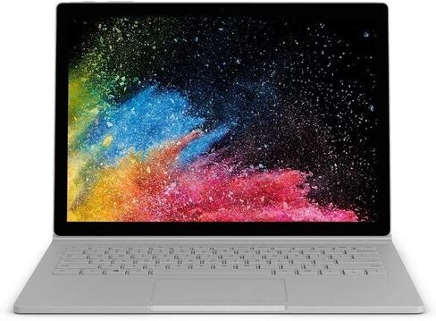 حزمة الكمبيوتر المحمول Microsoft Surface Book 2 مقاس 15 بوصة وسعة 1 تيرابايت i7 2 في 1 (ذاكرة وصول عشوائي سعة 16 جيجابايت وشاشة لمس قابلة للفصل ونظام التشغيل Windows 10 Pro) 2017 in Saudi Arabia