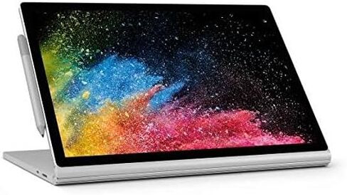 حزمة الكمبيوتر المحمول Microsoft Surface Book 2 مقاس 15 بوصة وسعة 1 تيرابايت i7 2 في 1 (ذاكرة وصول عشوائي سعة 16 جيجابايت وشاشة لمس قابلة للفصل ونظام التشغيل Windows 10 Pro) 2017 in Saudi Arabia