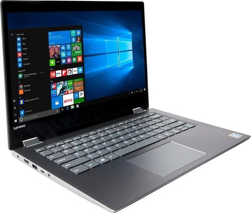 Lenovo IdeaPad 2 in 1-14 81CW - شاشة 14 بوصة HD تعمل باللمس - Pentium 4415U - رامات 4 جيجا بايت - هارد HDD 500 جيجا بايت - أسود in Kuwait