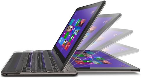 Toshiba Satellite U925T-S2120 12.5-Inch Convertible 2 in 1 Touchscreen Ultrabook (Midnight Brown in Soft Touch Body) in Saudi Arabia