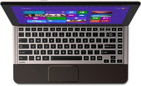 Toshiba Satellite U925T-S2120 12.5-Inch Convertible 2 in 1 Touchscreen Ultrabook (Midnight Brown in Soft Touch Body) in Saudi Arabia