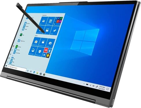 لاب توب لينوفو يوجا C940 2 في 1، شاشة 14.0 بوصة FHD IPS Touch 400nits، كور i5-1035G4، كاميرا ويب، لوحة مفاتيح بإضاءة خلفية، بصمة الإصبع، USB-C، Thunderbolt 3، Intel Iris Plus Graphics، Windows 10 Home، قلم in Saudi Arabia