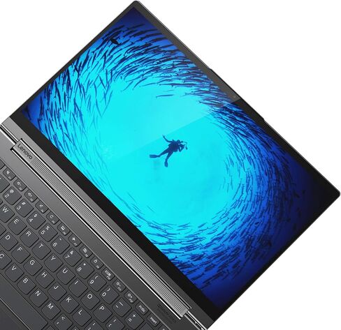 لاب توب لينوفو يوجا C940 2 في 1، شاشة 14.0 بوصة FHD IPS Touch 400nits، كور i5-1035G4، كاميرا ويب، لوحة مفاتيح بإضاءة خلفية، بصمة الإصبع، USB-C، Thunderbolt 3، Intel Iris Plus Graphics، Windows 10 Home، قلم in Saudi Arabia