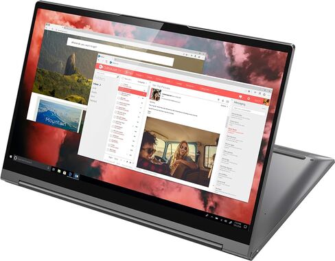 لاب توب لينوفو يوجا C940 2 في 1، شاشة 14.0 بوصة FHD IPS Touch 400nits، كور i5-1035G4، كاميرا ويب، لوحة مفاتيح بإضاءة خلفية، بصمة الإصبع، USB-C، Thunderbolt 3، Intel Iris Plus Graphics، Windows 10 Home، قلم in Saudi Arabia