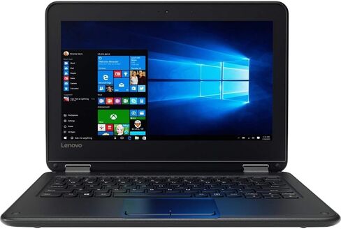 لينوفو 5096471 300e انتل سيليرون N3450 1.1 جيجاهيرتز 2 في 1 لاب توب، 4 جيجا رام، ويندوز 10 برو، اسود in Saudi Arabia