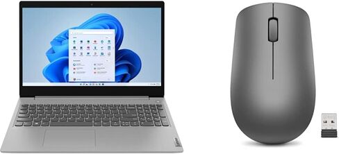 Lenovo 2022 Newest Ideapad 3 Laptop, 15.6" HD Touchscreen, 11th Gen Intel Core i3-1115G4 Processor, 8GB DDR4 RAM, 256GB PCIe NVMe SSD, HDMI, Webcam, Wi-Fi 5, Bluetooth, Windows 11 Home, Platinum Grey in Saudi Arabia