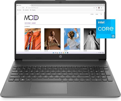 لاب توب اتش بي 15 بوصة، شاشة فل اتش دي، انتل كور i5-1235U، 16 جيجا رام، 512 جيجا اس اس دي، انتل ايريس اكس ايه جرافيك، ويندوز 11 هوم، 15-dy5399nr (2023) in Kuwait