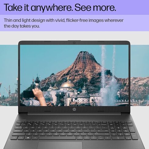 لاب توب اتش بي 15 بوصة، شاشة فل اتش دي، انتل كور i5-1235U، 16 جيجا رام، 512 جيجا اس اس دي، انتل ايريس اكس ايه جرافيك، ويندوز 11 هوم، 15-dy5399nr (2023) in Kuwait