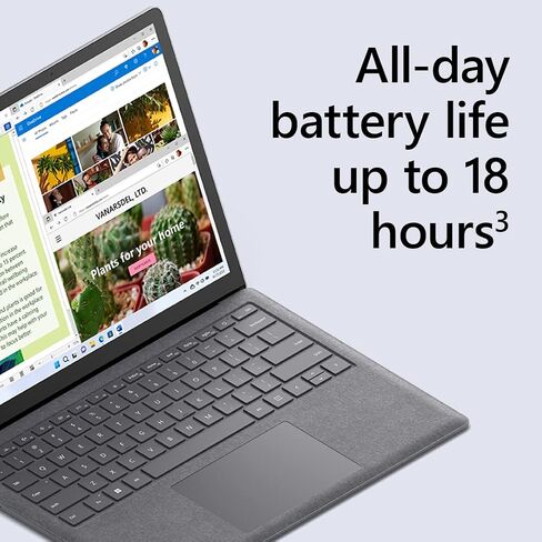 مايكروسوفت سيرفس لاب توب 5 (2022)، شاشة لمس 15 بوصة، رفيع وخفيف الوزن، عمر بطارية طويل، معالج انتل i7 سريع للمهام المتعددة، سعة تخزين 512 جيجا مع ويندوز 11، اسود in Saudi Arabia