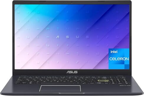 كمبيوتر محمول ASUS VivoBook 15 رفيع وخفيف الوزن، شاشة HD 15.6 بوصة، معالج Intel Celeron N4020، 4 جيجابايت DDR4 SO-DIMM، 1 تيرابايت SATA 5400RPM 2.5 بوصة HDD، Windows 10 Home، رمادي داكن، R565MA-RB05 in Kuwait