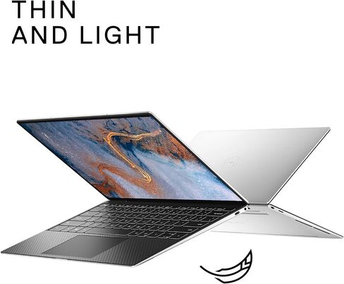 لاب توب ديل XPS 13 9310 بشاشة لمس - شاشة 13.4 بوصة الترا اتش دي +، رفيع وخفيف، انتل كور i5-1135G7، ذاكرة وصول عشوائي LPDDR4x سعة 8 جيجا، 512 جيجا اس اس دي، انتل ايريس Xe، واي فاي كيلر 6 مع خدمة ديل، ويندوز 11 هوم - فضي in Kuwait