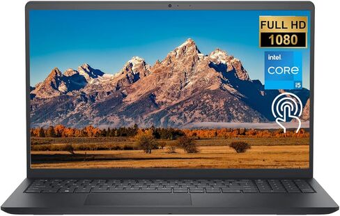 DELL Inspiron 3000 Series 3511 Laptop, 15.6" FHD Touchscreen, Intel Core i5-1135G7,Webcam, SD Card Reader, HDMI, Wi-Fi, Windows 11 Home, Black in Saudi Arabia