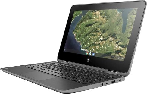 HP Chromebook X360 11 G2 11.6 inches Touchscreen Convertible 2 in 1 Laptop - Intel N4000 1.10GHz, 4GB RAM, 32GB eMMC (Renewed) in Saudi Arabia