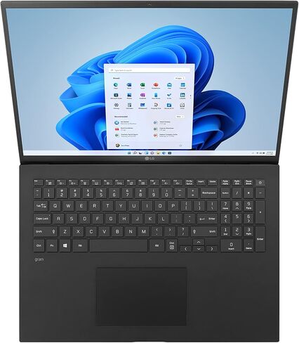 LG لابتوب جرام 17Z95P خفيف الوزن للغاية IPS (2560×1600)، انتل ايفو الجيل 11 كور i7، 16GB RAM، 1TB SSD، ويندوز 11 هوم، بطارية 80 واط في الساعة، اليكسا مدمجة، 2X USB-C، HDMI، USB-A - اسود in Kuwait
