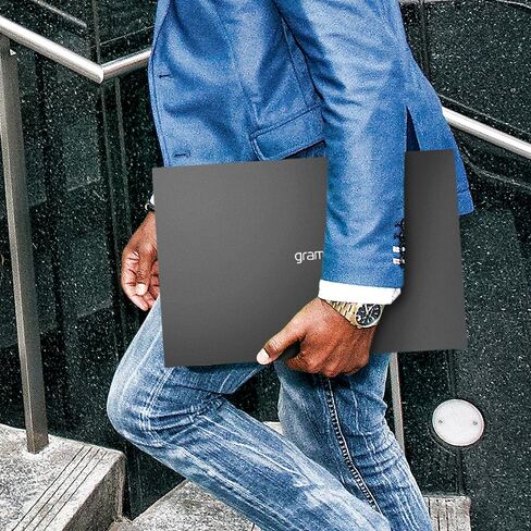 LG لابتوب جرام 17Z95P خفيف الوزن للغاية IPS (2560×1600)، انتل ايفو الجيل 11 كور i7، 16GB RAM، 1TB SSD، ويندوز 11 هوم، بطارية 80 واط في الساعة، اليكسا مدمجة، 2X USB-C، HDMI، USB-A - اسود in Kuwait