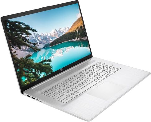HP 17 Laptop, 17.3'' HD+ Touchscreen, Intel Core i7-1165G7 Processor, 16GB DDR4 RAM, 1TB PCIe SSD, Backlit Keyboard, HDMI, Windows 11 Home, Silver in Saudi Arabia