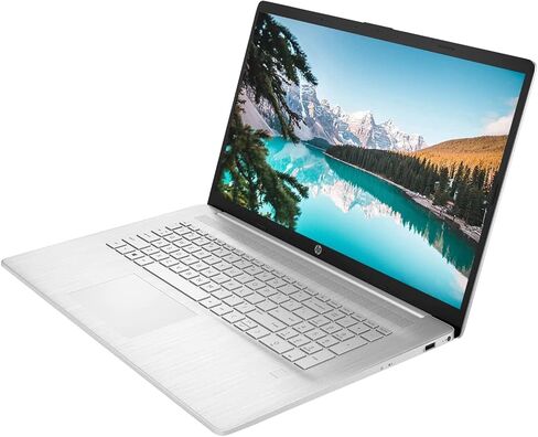 HP 17 Laptop, 17.3'' HD+ Touchscreen, Intel Core i7-1165G7 Processor, 16GB DDR4 RAM, 1TB PCIe SSD, Backlit Keyboard, HDMI, Windows 11 Home, Silver in Saudi Arabia