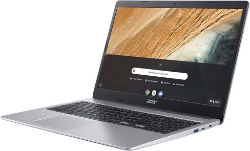 acer 2023 Chromebook 15.6" FHD 1080p IPS Touchscreen Light Computer Laptop, Due-core Intel Celeron N4020, 4GB RAM, 64GB eMMC, HD Webcam, WiFi 5, 12+ Hours Battery, Chrome OS, w/Marxsolcables in Saudi Arabia