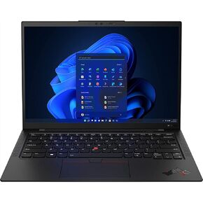 Lenovo Latest ThinkPad X1 Carbon Gen 10, Intel i7-1280P vPro(14 Cores), 14" 4K (3840 x 2400) IPS, Anti-Glare, Touch, 32GB DDR5, 2TB SSD, 4G WWAN, Nano SIM Card, 1080p Camera, Win 11 Pro - Carbon Fiber in Kuwait