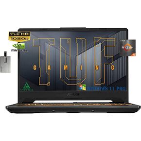 ASUS 2023 TUF A15 كمبيوتر محمول للألعاب مقاس 15.6 بوصة 144 هرتز FHD، AMD Ryzen 9 5900HX، ذاكرة الوصول العشوائي 16 جيجابايت، 1 تيرابايت PCIe SSD، لوحة مفاتيح بإضاءة خلفية، GeForce RTX 3060، كاميرا عالية الدقة 720 بكسل، Win 11 Pro، Eclipse Gray، بطاقة USB S in Kuwait