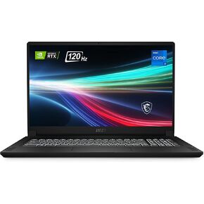 كمبيوتر محمول MSI Creator 17 الاحترافي: شاشة 17.3 بوصة 4K UHD HDR 1000 Mini LED، Intel Core i7-10875H، GeForce RTX 2070 SUPER، ذاكرة وصول عشوائي 32 جيجابايت، 1 تيرابايت NVMe SSD، Thunderbolt 3، 100% Adobe RGB، Win10 PRO (ASFS-254) in Saudi Arabia