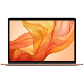 Early 2020 Apple MacBook Air with 1.1GHz Intel Core i3 processor (13 inch, 8GB RAM, 256GB SSD) Gold (Renewed) in Kuwait