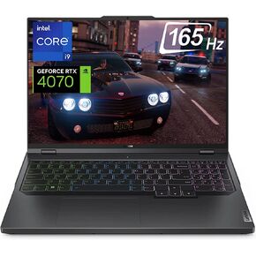 Lenovo Legion Pro 5i Gaming Laptop, 16" WQHD IPS 165Hz Display, GeForce RTX 4070, Intel 13th Gen i9-13900HX, 64GB DDR5 RAM, 1TB SSD, Webcam, 4-Zone RGB Backlit KB, Wi-Fi 6E, Windows 11 Home in Kuwait