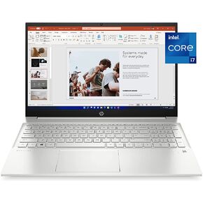 HP Pavilion 15-eg2025nr 15.6 بوصة FHD كمبيوتر محمول Intel Core Intel Core i7-1255U 1.7 جيجا هرتز 16 جيجا رام 512 جيجا SSD واي فاي بلوتوث كاميرا ويب Windows 11 Professional (متجدد) in Kuwait