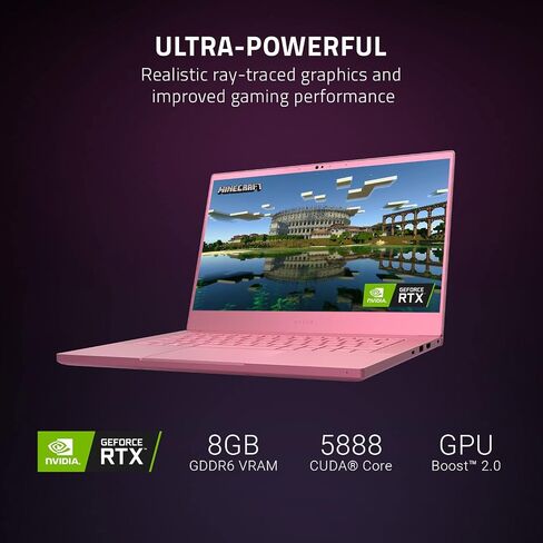 Razer Blade 14 Gaming Laptop: AMD Ryzen 9 6900HX CPU - NVIDIA GeForce RTX 3070 Ti - 14" QHD 165Hz - 16GB DDR5 RAM - 1TB PCIe SSD - Windows 11 - Ultra-Thin - CNC Aluminum - Chroma RGB in Saudi Arabia
