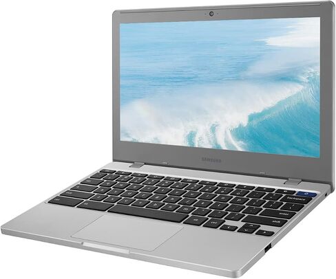 سامسونج كروم بوك 2023 11 انش HD IPS، معالج انتل سيليرون N حتى 2.79GHz، ذاكرة RAM 4GB، SSD 32GB، بطاقة رسومات انتل 4K، سرعة واي فاي فائقة السرعة، نظام تشغيل كروم، رمادي ديل (مجدد) in Kuwait