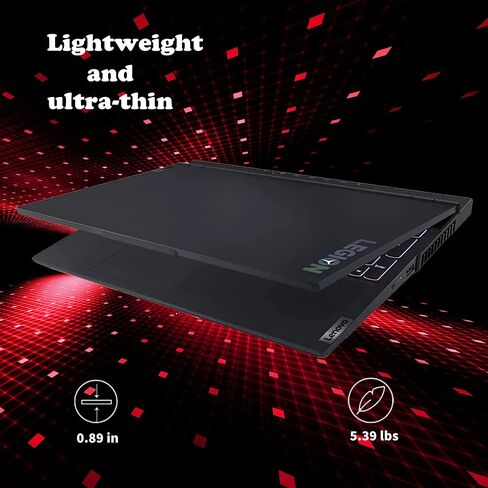 Lenovo 2022 Legion 5 15.6" 120Hz Gaming Laptop, AMD Ryzen 5 5600H, 64GB RAM, 2TB PCIe SSD, NVIDIA GeForce RTX 3050Ti, Backlit Keyboard, Phantom Blue, Windows 11, 32GB SnowBell USB Card in Saudi Arabia