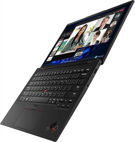 Lenovo Latest ThinkPad X1 Carbon Gen 10, Intel i7-1280P vPro(14 Cores), 14" 4K (3840 x 2400) IPS, Anti-Glare, Touch, 32GB DDR5, 2TB SSD, 4G WWAN, Nano SIM Card, 1080p Camera, Win 11 Pro - Carbon Fiber in Kuwait