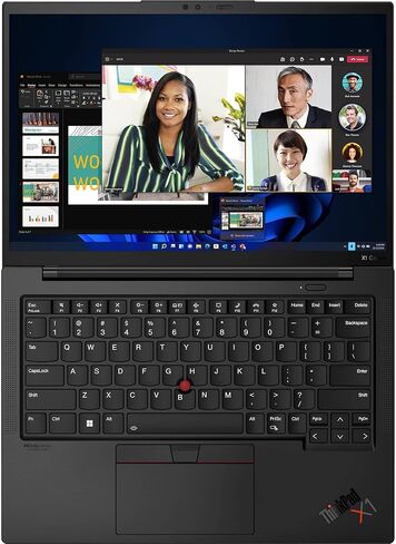 Lenovo Latest ThinkPad X1 Carbon Gen 10, Intel i7-1280P vPro(14 Cores), 14" 4K (3840 x 2400) IPS, Anti-Glare, Touch, 32GB DDR5, 2TB SSD, 4G WWAN, Nano SIM Card, 1080p Camera, Win 11 Pro - Carbon Fiber in Kuwait