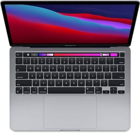 Apple Late 2020 MacBook Pro with Apple M1 Chip (13.3 inch, 16GB RAM, 512GB SSD) Space Gray (Renewed) in Saudi Arabia