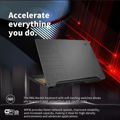 ASUS 2023 TUF A15 كمبيوتر محمول للألعاب مقاس 15.6 بوصة 144 هرتز FHD، AMD Ryzen 9 5900HX، ذاكرة الوصول العشوائي 16 جيجابايت، 1 تيرابايت PCIe SSD، لوحة مفاتيح بإضاءة خلفية، GeForce RTX 3060، كاميرا عالية الدقة 720 بكسل، Win 11 Pro، Eclipse Gray، بطاقة USB S in Kuwait