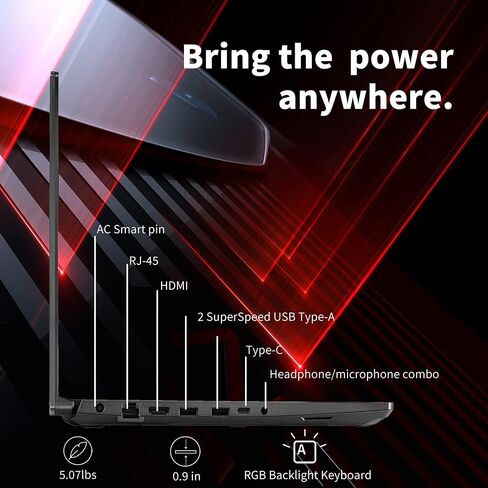 ASUS 2023 TUF A15 كمبيوتر محمول للألعاب مقاس 15.6 بوصة 144 هرتز FHD، AMD Ryzen 9 5900HX، ذاكرة الوصول العشوائي 16 جيجابايت، 1 تيرابايت PCIe SSD، لوحة مفاتيح بإضاءة خلفية، GeForce RTX 3060، كاميرا عالية الدقة 720 بكسل، Win 11 Pro، Eclipse Gray، بطاقة USB S in Kuwait