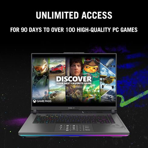ASUS ROG Strix G16 (2023) Gaming Laptop, 16" Nebula Display 16:10 QHD 240Hz, GeForce RTX 4070, Intel Core i9-13980HX, 32GB DDR5, 1TB PCIe SSD, Wi-Fi 6E, Windows 11 Pro, G614JI-XS96 in Saudi Arabia