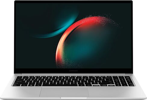 SAMSUNG 15.6" Galaxy Book3 Laptop Computer, 13th Gen Intel Core i7-1355U Processor / 16 GB / 512GB, Thin and Light, FHD Screen, Fingerprint Reader, HD Webcam, 2023 Model, NP750XFG-KB2US, Silver in Saudi Arabia