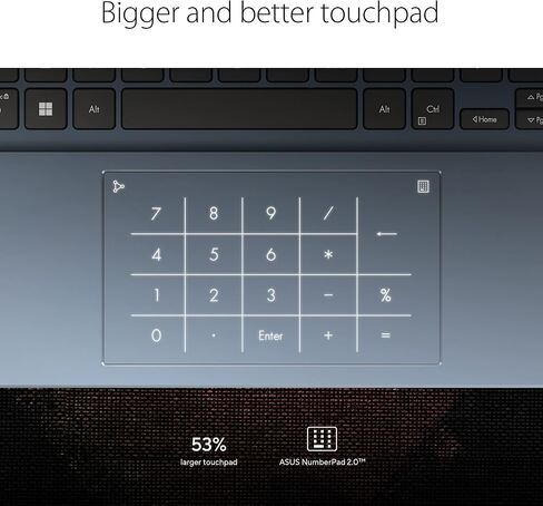 كمبيوتر محمول ASUS VivoBook Pro 14 OLED رفيع، شاشة 14 بوصة WQXGA+ 16:10 OLED، وحدة المعالجة المركزية AMD Ryzen 7 5800H، NVIDIA GeForce RTX 3050، ذاكرة الوصول العشوائي 16 جيجابايت، 1 تيرابايت SSD، Windows 11 Pro، أزرق هادئ، M3401QC-EB74 in Saudi Arabia