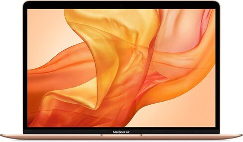 Early 2020 Apple MacBook Air with 1.1GHz Intel Core i3 processor (13 inch, 8GB RAM, 256GB SSD) Gold (Renewed) in Kuwait