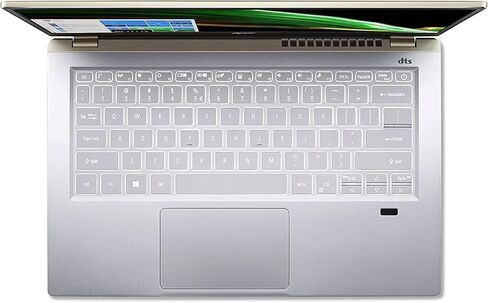 كمبيوتر محمول Acer 2023 أحدث Swift X Creator، شاشة 14 بوصة FHD 100% sRGB، AMD Ryzen 7 5800U، NVIDIA RTX 3050Ti GPU، 16 جيجابايت LPDDR4X، 512 جيجابايت SSD، Wi-Fi 6، لوحة مفاتيح بإضاءة خلفية، Windows 10 Home، ذهبي in Saudi Arabia