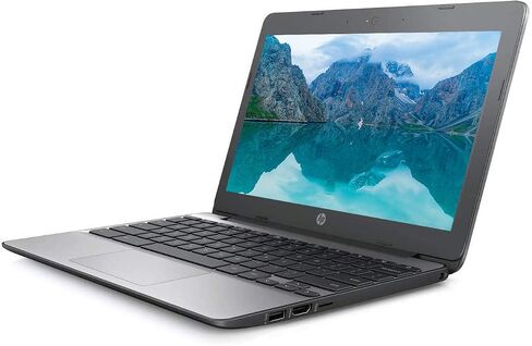 HP 11 بوصة HD IPS Chromebook، معالج Intel Celeron يصل إلى 2.40 جيجا هرتز، ذاكرة الوصول العشوائي 2 جيجا، 64 جيجا MicroSD، واي فاي فائق السرعة، HDMI، نظام تشغيل Chrome (متجدد) in Kuwait