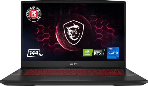 MSI Pulse GL66 15.6" FHD 144Hz Gaming Laptop: Intel Core i7-12700H RTX 3060 16GB 512GB NVMe SSD, Type-C USB 3.2 Gen 1, RGB Keyboard, Cooler Boost 5, Win11 Home: Black 12UEK-070 in Saudi Arabia