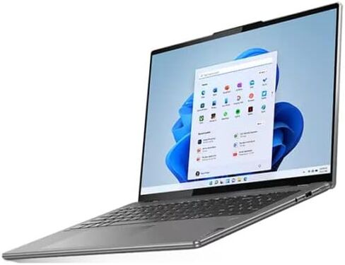 لينوفو لابتوب يوجا 7i بشاشة لمس 16 انش (2560x1600) 2 في 1 - انتل ايفو كور i7-1260P - ذاكرة LPDDR5 16GB - 512GB PCie الجيل الرابع SSD - رمادي اركتيك in Saudi Arabia