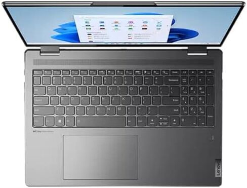 لينوفو لابتوب يوجا 7i بشاشة لمس 16 انش (2560x1600) 2 في 1 - انتل ايفو كور i7-1260P - ذاكرة LPDDR5 16GB - 512GB PCie الجيل الرابع SSD - رمادي اركتيك in Saudi Arabia
