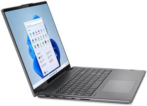 لينوفو لابتوب يوجا 7i بشاشة لمس 16 انش (2560x1600) 2 في 1 - انتل ايفو كور i7-1260P - ذاكرة LPDDR5 16GB - 512GB PCie الجيل الرابع SSD - رمادي اركتيك in Saudi Arabia