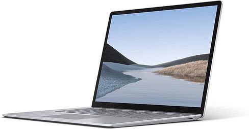 كمبيوتر محمول Microsoft Surface 3 مقاس 15 بوصة يعمل باللمس وذاكرة سعة 16 جيجابايت وسعة 512 جيجابايت ومعالج AMD Ryzen 7 3780U، بلاتيني (متجدد) in Saudi Arabia